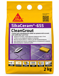 Sikaceram-655 Clean Grout Затирка цементна еласт/водост./фунгіцидна, Анемона